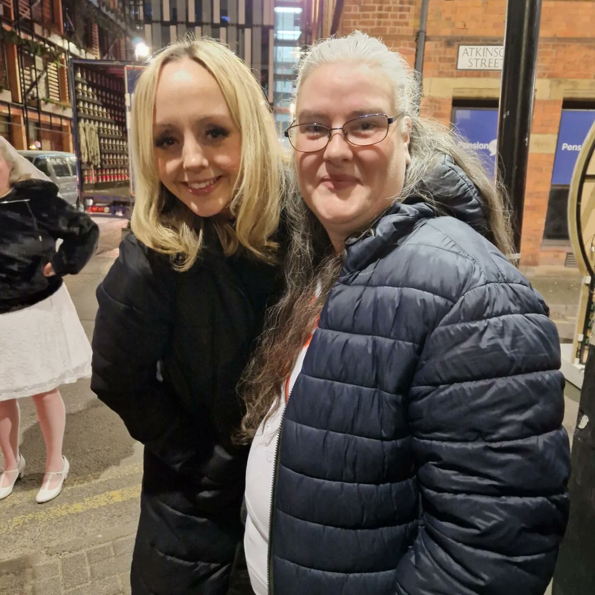 Thank you for your time at the stage door xx