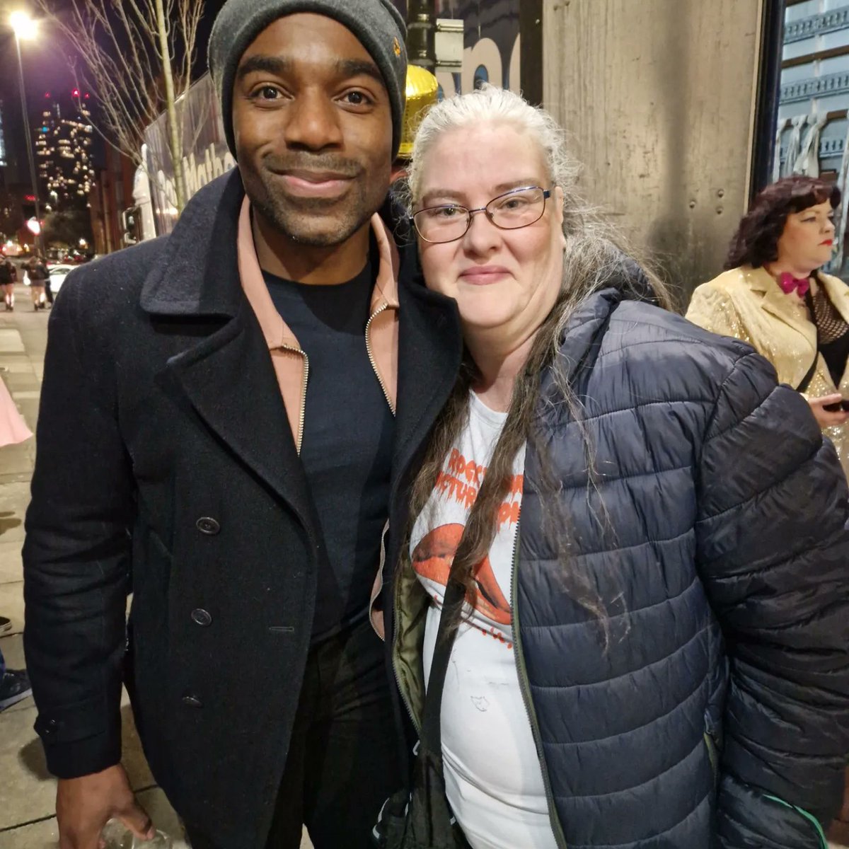 Thank you for your time at the stage door xx