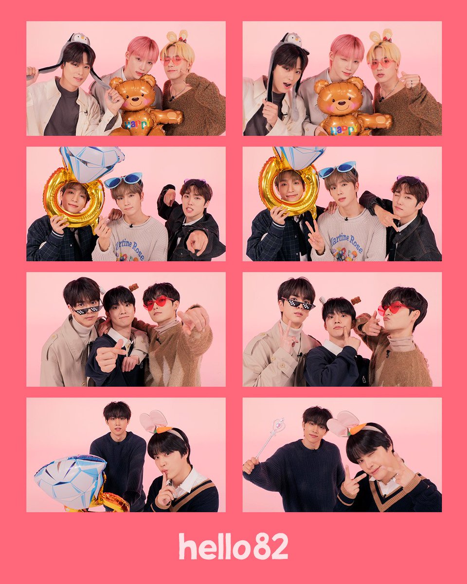 Sangyedn's tweet photo. This is a picture of hello82. If you see THE BOYZ, it means you're cute. 😳

Question Parade with The Boyz!
🔗 https://t.co/dhG7W8JCQT https://t.co/mydg7fho1A