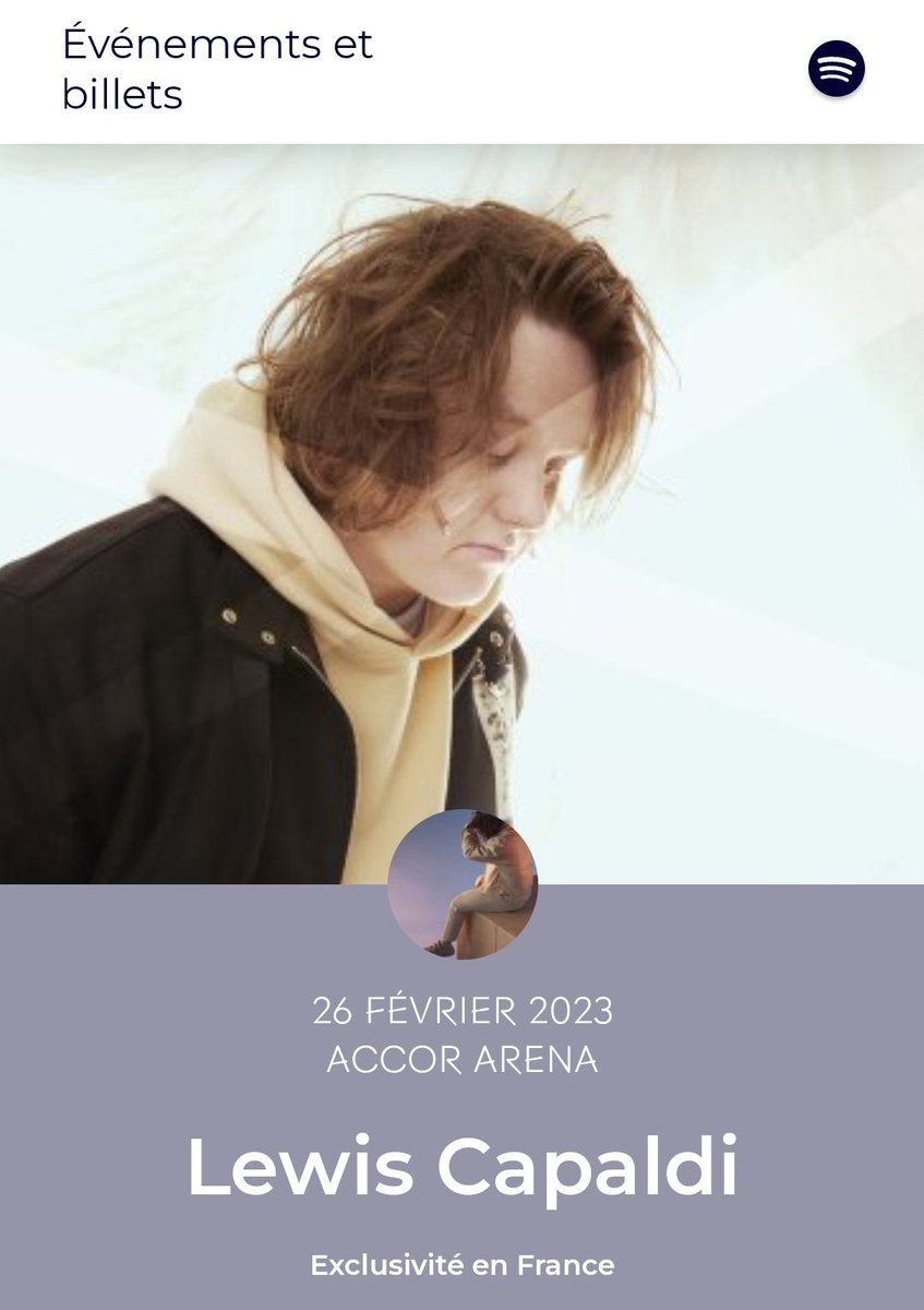 Lewis Capaldi France tweet media