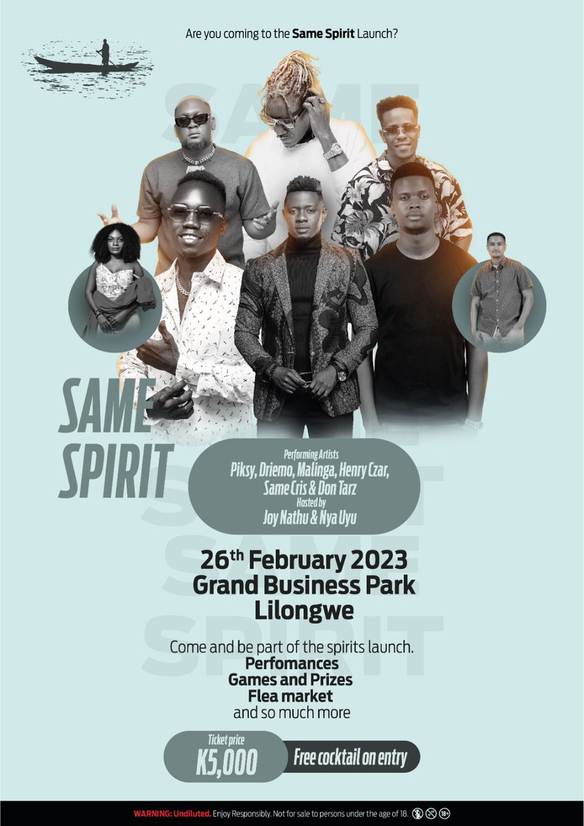 MalawiSpirits's tweet image. It just got better!

First 500 people will go in FREE. This is valid until 4:30.

#SameSpirit #happeningnow #spiritsofmalawi