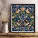 CraftStitching's tweet photo. Pattern Pick of the Day: William Morris Strawberry Thief from Whoopicat on Etsy https://t.co/xdU473yxqx