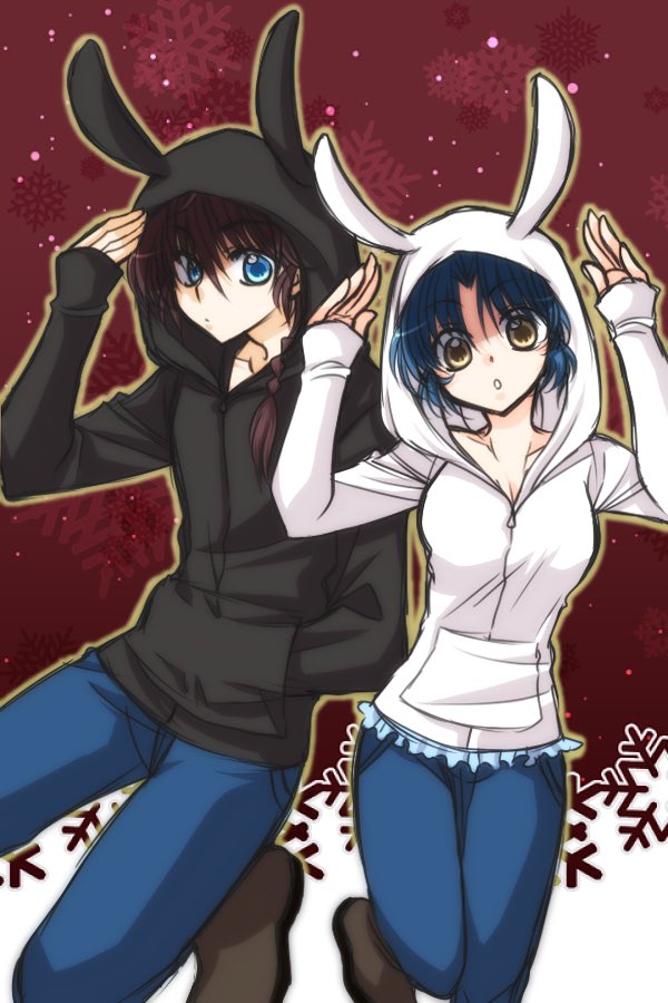 yodareusaco's tweet photo. そして超久々にパソコン開いたらまだ描き終わってない🐰さんズの昔の絵を見つけたので代わりにペタリ https://t.co/HTcUm7RSEJ