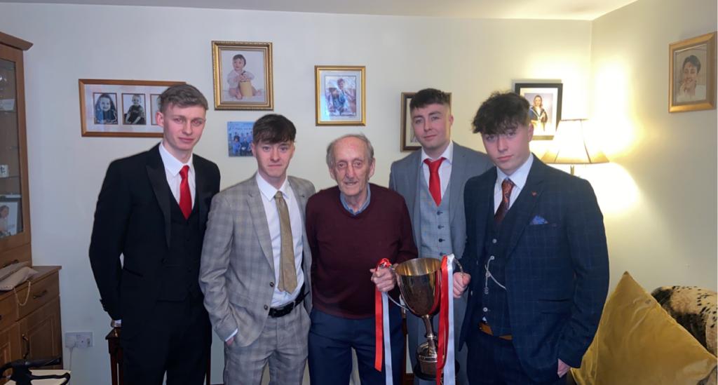 DessieGall's tweet photo. Clg An Clochan liath dinner dance ready. https://t.co/O3CpR5cHTr