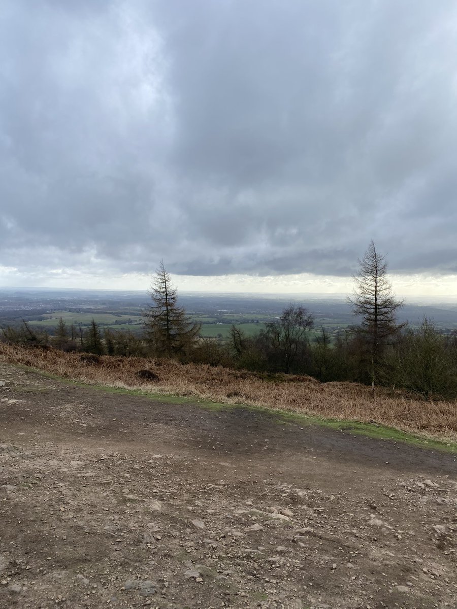 mightybuffalo74's tweet photo. Views over Shropshire this morning with me and my boy. What I felt very disappointing, at least 70% of the people I said hello to just looked at the floor or didn’t acknowledge me, have we lost the art of being polite to each other? No wonder things are going to shite. https://t.co/7gxRnhirLS
