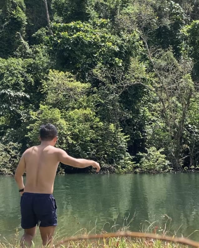 nomadengrmier's tweet photo. Hidden Lake tunga gyud sa kalasangan 😱
Keep posted for the full video adventure 😊

#digitalnomadlife #Bisaya #engineer
#hiddenlake #ForestLake https://t.co/VxZkzLTXkW https://t.co/PsRcTKid1Z