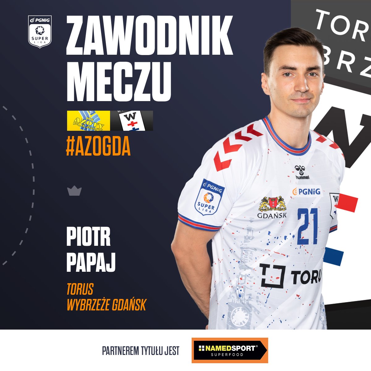 Piotr Papaj zostaje MVP! #AZOGDA