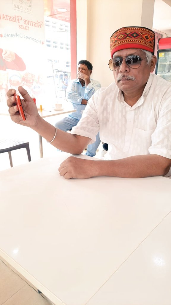 anupam_mallik's tweet photo. Today I listen Prime Minister @narendramodi Ji #MannKiBaat at #JustBake Coffee Shop. https://t.co/1CQ09czJBy