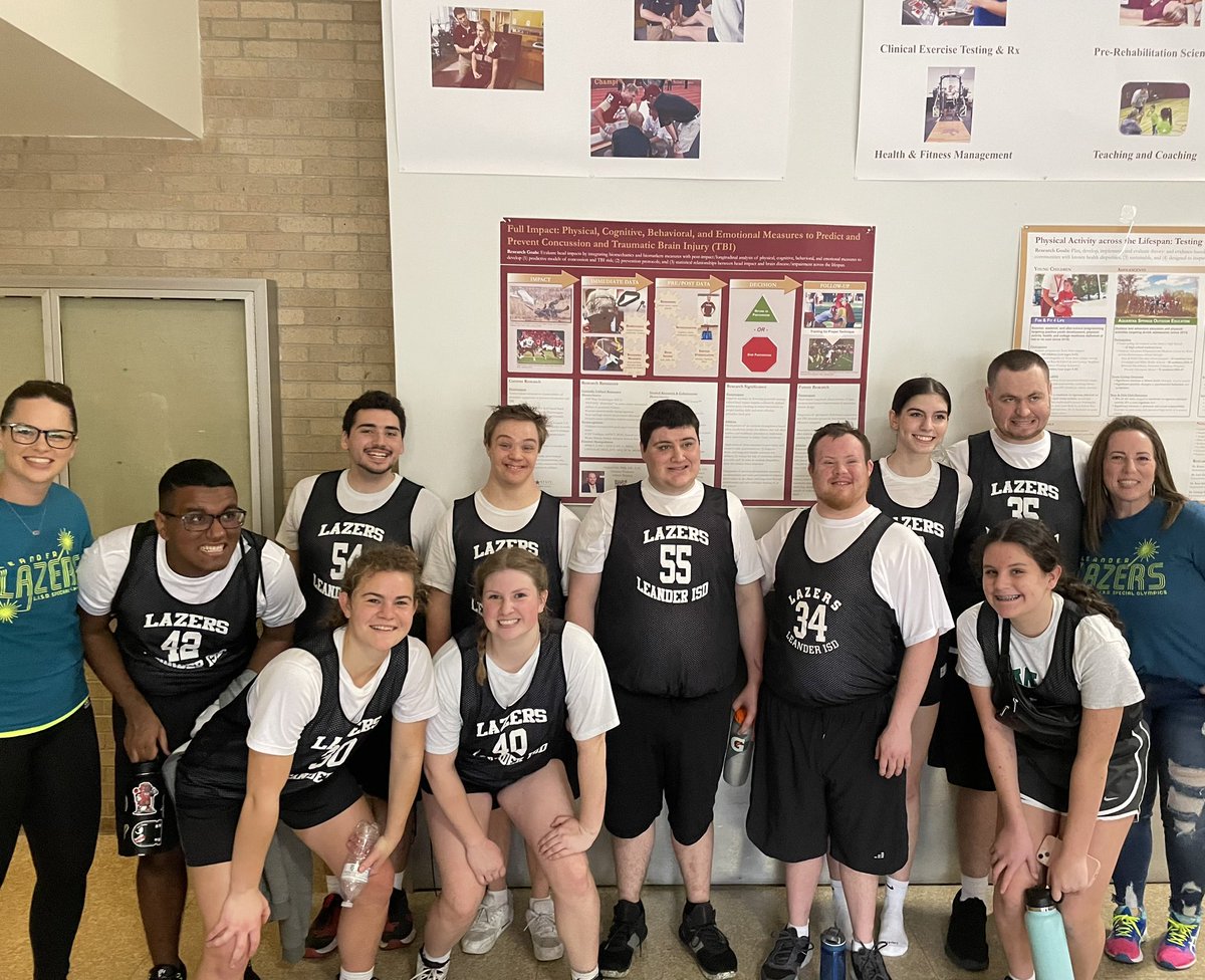 Unified PE Partners Peyton and Addie played 🏀 with the Leander Lazers yesterday! 

The Lazers didn’t win either game, but you wouldn’t haven known it based on all of the smiles, cheering and the friendships that were made! 

#CPProud
#SpecialOlympics