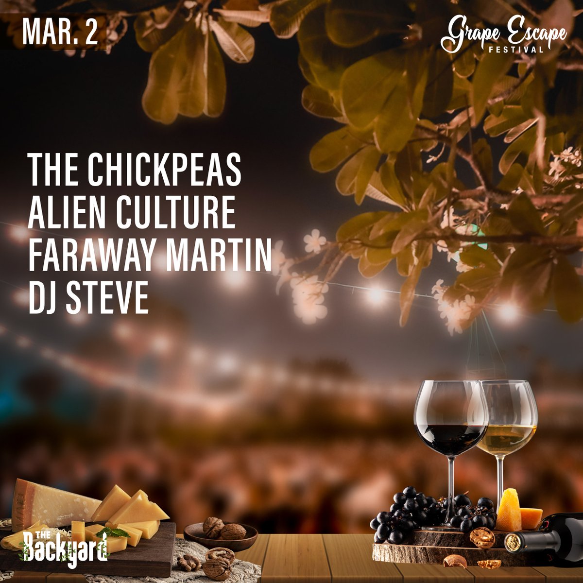 ILQLive's tweet photo. πGrape Escape Festival is coming to town, and itβs time to celebrate the winter season with a weekend of music, food, and drinks. πhttps://t.co/TfGFpm9gik
π Doha Golf Club
ποΈ 2-3March 2023
Ad #ILoveQatar #thebackyarddoha #ILQGRPfeb23 @ThebackyardDoha https://t.co/9U0aOuZ0jR