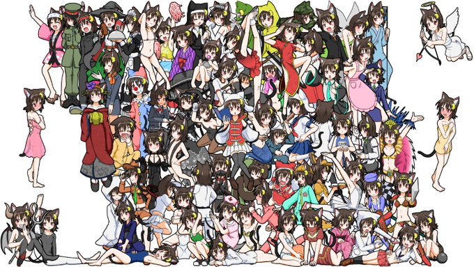 ここに74人の三日月ネコがおるじゃろ?
もうそろそろネタ切れ感があるぞ 