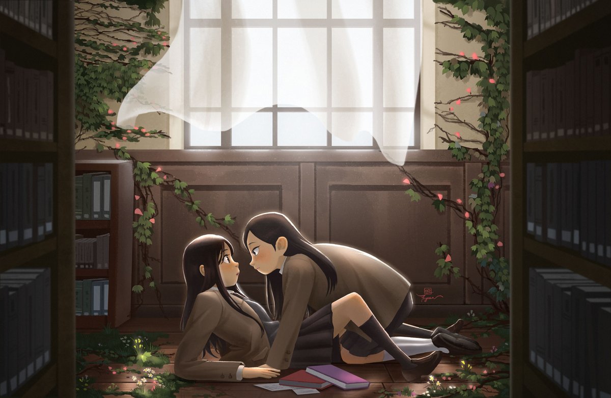 HitomiTQX's tweet image. Falling for you. Personal artwork inpsired by a song❣️
Artstation: artstation.com/hitomitqx
Behance: behance.net/hitomitqx
Inprnt: inprnt.com/gallery/7xyuan/
Art Commission: ko-fi.com/7xyuan/commiss… 
#visualdevelopment #sapphic #visdevart #digitalart #digitalpainting