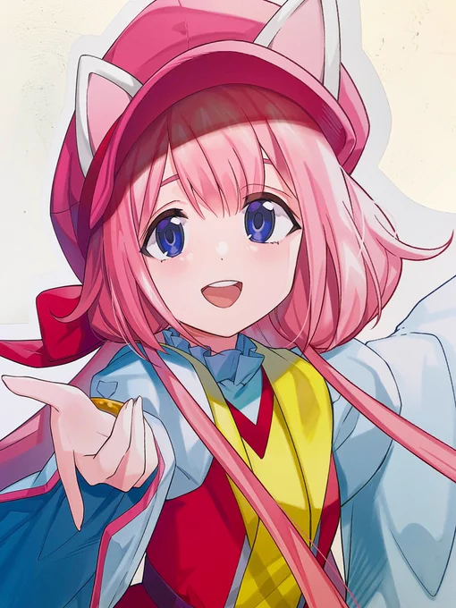 コラボ描き下ろしイラストさ〜ンゴちゃんの顔に忠実で可愛くて、等身大パネルになっても線が丁寧で綺麗ですごくすごく素敵だった かわいくって最高 