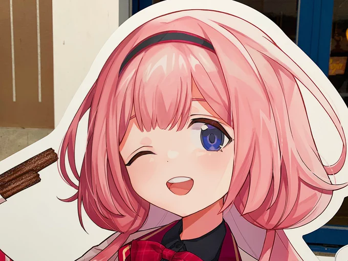コラボ描き下ろしイラストさ〜ンゴちゃんの顔に忠実で可愛くて、等身大パネルになっても線が丁寧で綺麗ですごくすごく素敵だった かわいくって最高 