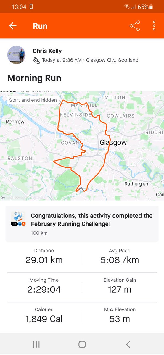chr1stopherleo's tweet photo. Enjoyable Canal run this morning, first sighting of the completed, and impressive, Stockingfield Bridge. 8 Sunday training runs to go! 😬🏃♂️
#MarathonTraining #Belfast2023 #MASHathon #SundayRunning #CanalRunning #ForthAndClyde #Stockingfield #9WeeksToGo https://t.co/AEAe1MrlCT