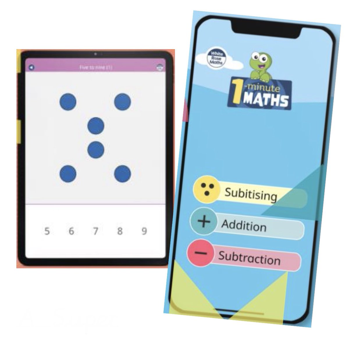 MrWeatherbyQP's tweet photo. 1 Minute Maths is a fantastic FREE app that lets you practise skills that we have learnt in maths like ‘subitising.’ Download the app and let your child play on it. @QueensCoEURC @MissFryerQP @MissBaileyQP @WhiteRoseMaths https://t.co/IvvB13SmmN