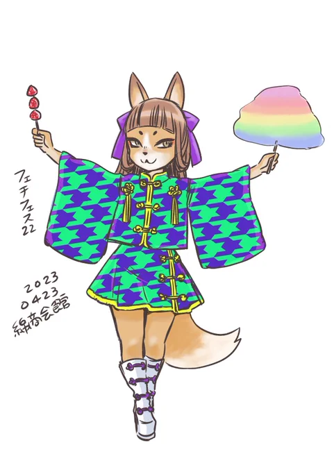 #コミック似顔絵 #フェチフェス #フェチフェス22JKコン 