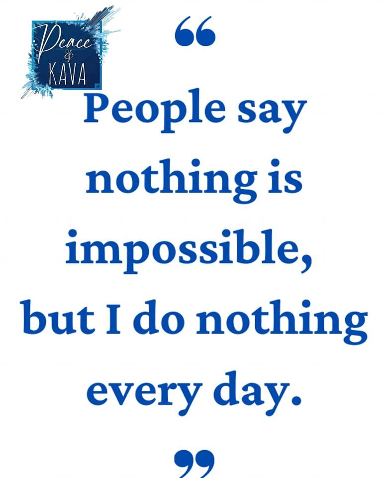 It's Sunday! Do nothing and don't feel even the slightest bit guilty!
