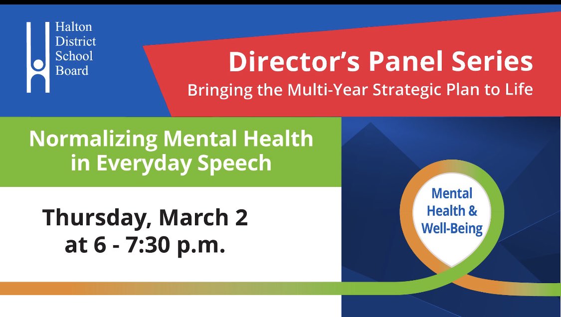 Join us in watching the first episode of the Director’s Panel Series on Bringing the Multi-Year Strategic Plan to Life #MentalHealth