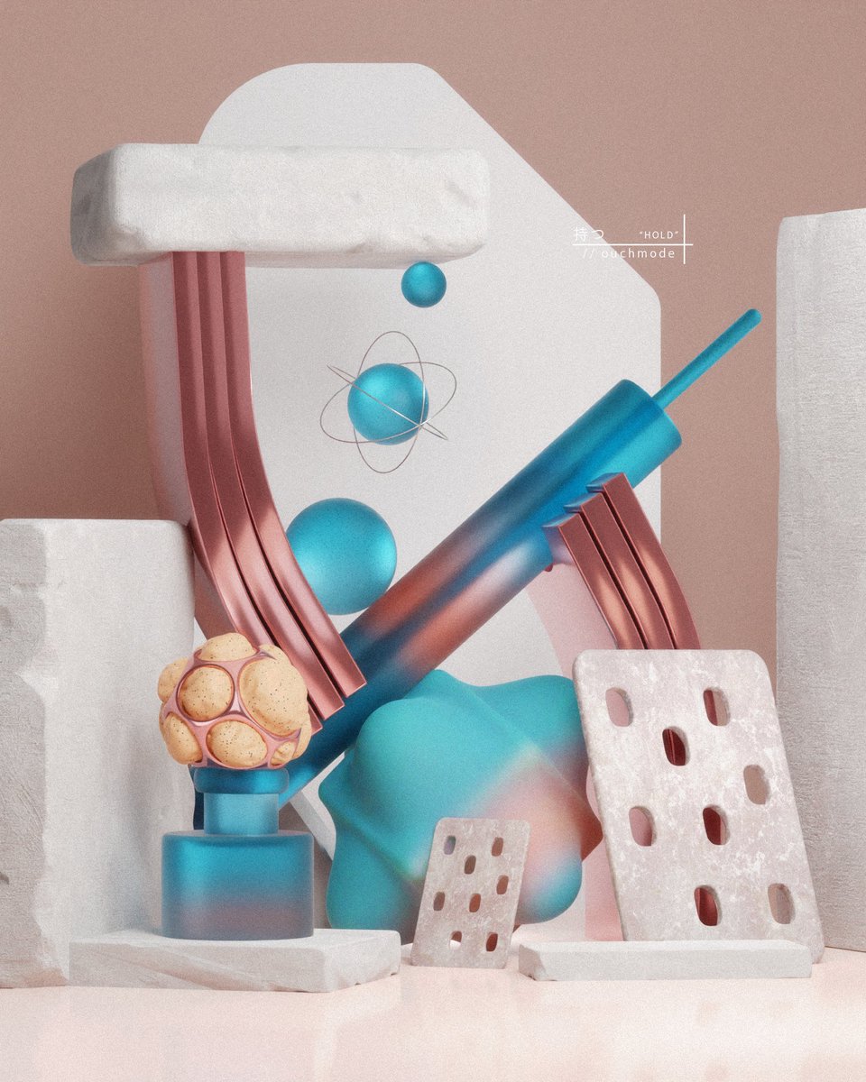 ouchmode's tweet photo. 🤝🏼 Hold //

#Blender 3.5 (Cycles) - #blenderart #b3d 🖤 https://t.co/VZ6PeG8leX