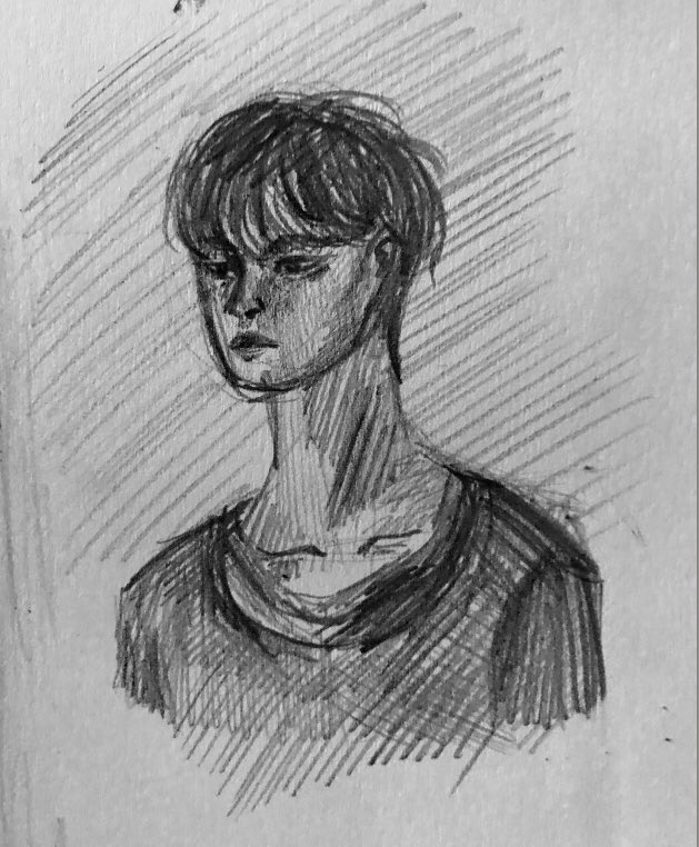 mrlkhhh's tweet image. #милыйдом #sweethome

 дань моей любви к хёнсу 
(хотя может и не очень похоже но я пыталась правда)