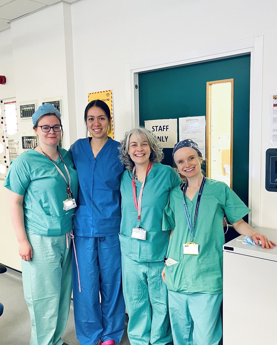 Not bad as Saturdays go….enjoyed my busy shift on CICU with these lovely ladies. 🤩 #WomenInMedicine <a href="/CTS_RIE/">Cardiothoracic Surgery RIE</a>  (Still getting used to my grey hair though 😵‍💫)