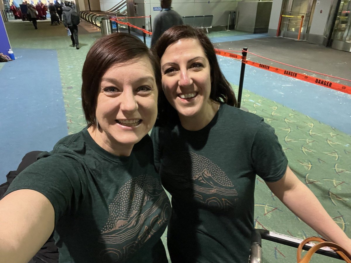 Could not have gotten through this week without my girl <a href="/carli_thomas21/">Carli Thomas</a> #NABE2023 #DynamicDuo