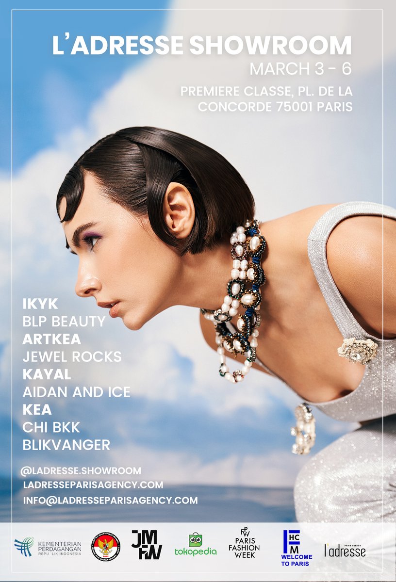 KayalOnline's tweet photo. Kayal is showcasing at L'adresse Showroom @ladresse.showroom as part of the campaign 'Creative talents from Southeast Asia', in the WELCOME TO PARIS program by @parisfashionweek ® https://t.co/oeL2qAXOhs