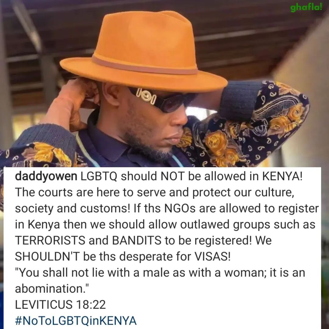 If this is a war, then am firmly in it!
The West are trying so much to push for their pathetic and rotten LGBTQ agenda, trying to sponsor it, to make it look right. It's not! I will forever #SayNoToLGBTQinKENYA. Protect our kids, save our generations!