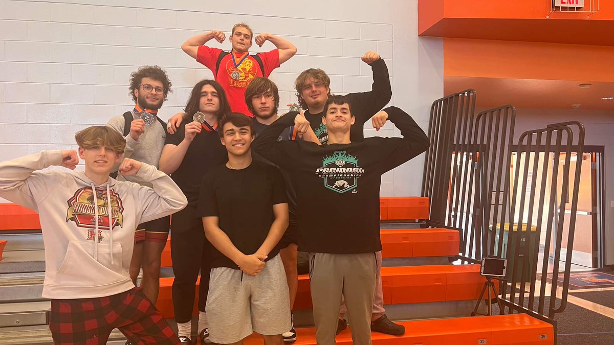 Hudson First State Qualifier for girls! 4 States Qualifier boys! Congrats Kiki, Robbie, Delucco, Gio And Gavyn