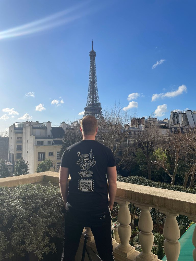 Hyperstrike⚡️☀️ (@hyperstrikeeu) on Twitter photo At the moment of writing im traveling back to <a href="/AmsterdamNL/">Gemeente Amsterdam</a>.
Had an amazing time at <a href="/nft_paris/">NFT Paris</a> and happy my wifey joined me🇫🇷❤️.
Next event will be probably <a href="/NFTBERLINteam/">NFTBERLIN</a> on the 17/18th of may.
<a href="/cardboard_z/">Cardboard Citizens</a> TO THE MOON🚀📦
#PSG #Berlin #Amsterdam At the moment of writing im traveling back to <a href="/AmsterdamNL/">Gemeente Amsterdam</a>.
Had an amazing time at <a href="/nft_paris/">NFT Paris</a> and happy my wifey joined me🇫🇷❤️.
Next event will be probably <a href="/NFTBERLINteam/">NFTBERLIN</a> on the 17/18th of may.
<a href="/cardboard_z/">Cardboard Citizens</a> TO THE MOON🚀📦
#PSG #Berlin #Amsterdam