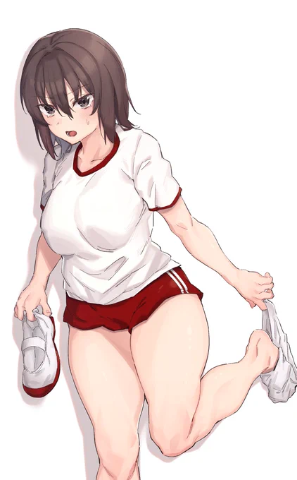むっちり#太ももは太いから太ももっていうんだよ 