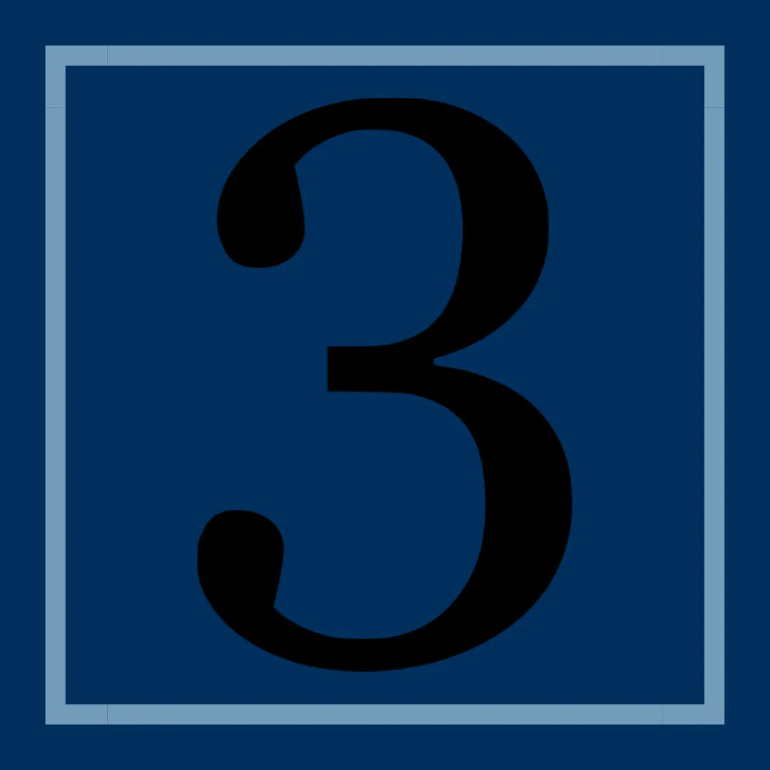 TheAHAInc's tweet photo. The final countdown is here! Make sure to visit our organization's website https://t.co/zVj1gtt8hu on February 28th!

#AhaInc #WithTheHelpOfTheHorse
#Hippotherapy #LeadingTheWay

Visual Description: A large black number 3 is on a blue background with a lighter blue outline. https://t.co/PKNBsEGGGF