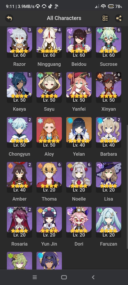 MisaMisalsa's tweet photo. Genshin Trading
Selling this account for paypal! 
(Yelan is now lvl 50) 
Has 8×5* weapons
Really good builds
Really good artifacts
Sumeru+ chasm poorly explored

 #royalehigh #royalehightrade #royalehightrades #royalehightrading #GenshinImpact #genshintrades #genshintrade 1 https://t.co/Ww2495L4zp