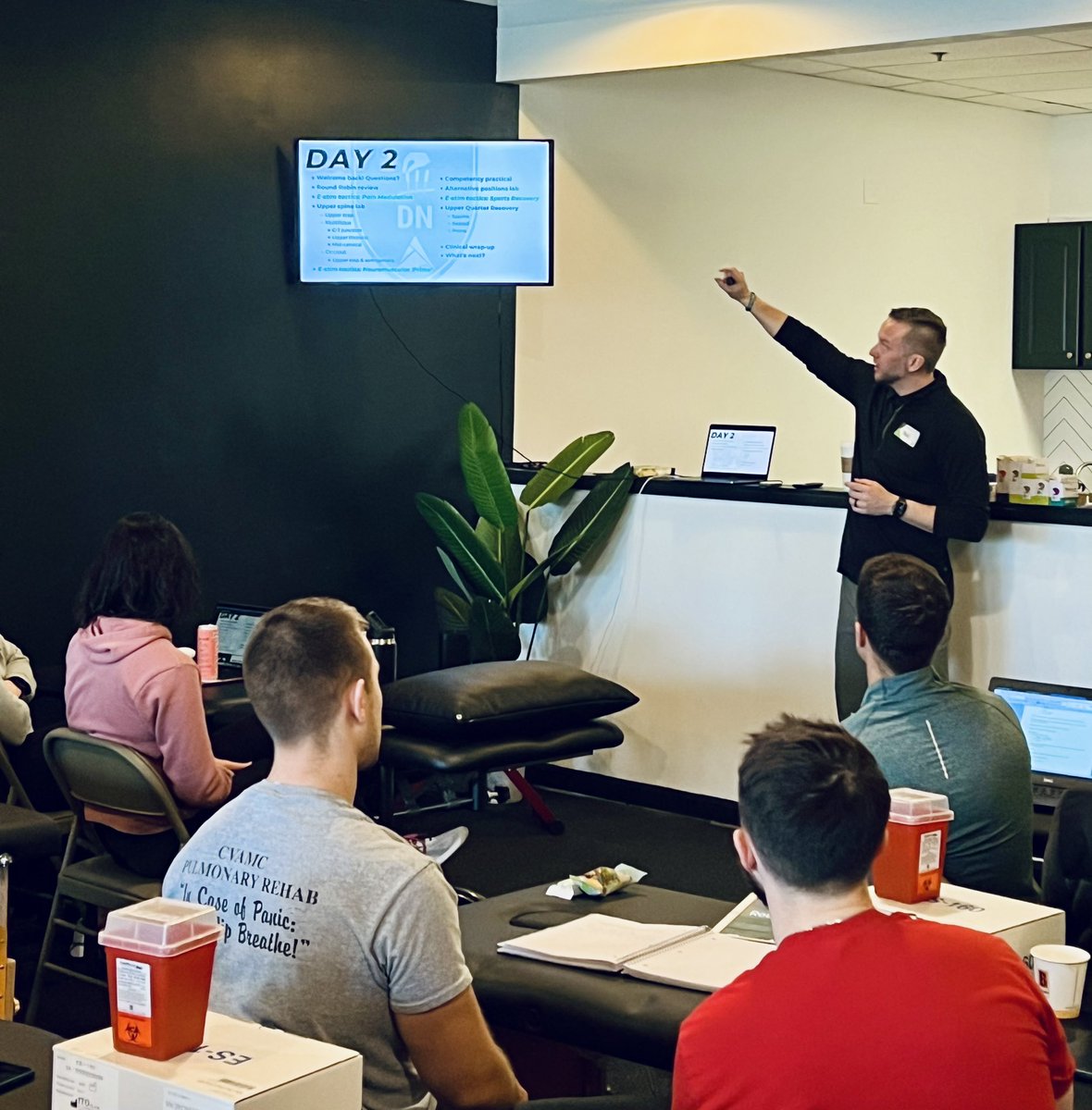 Jeff Moore (@jeffmooredpt) on Twitter photo And we’re LIVE with <a href="/DPTwithNeedles/">Paul Killoren PT,DPT</a> for day 2! Focus for today:
- E-stim application - refining parameters for unique populations
- Clinical application - the “who” behind the “how”
- New techniques - SPINE 🤩 And we’re LIVE with <a href="/DPTwithNeedles/">Paul Killoren PT,DPT</a> for day 2! Focus for today:
- E-stim application - refining parameters for unique populations
- Clinical application - the “who” behind the “how”
- New techniques - SPINE 🤩
