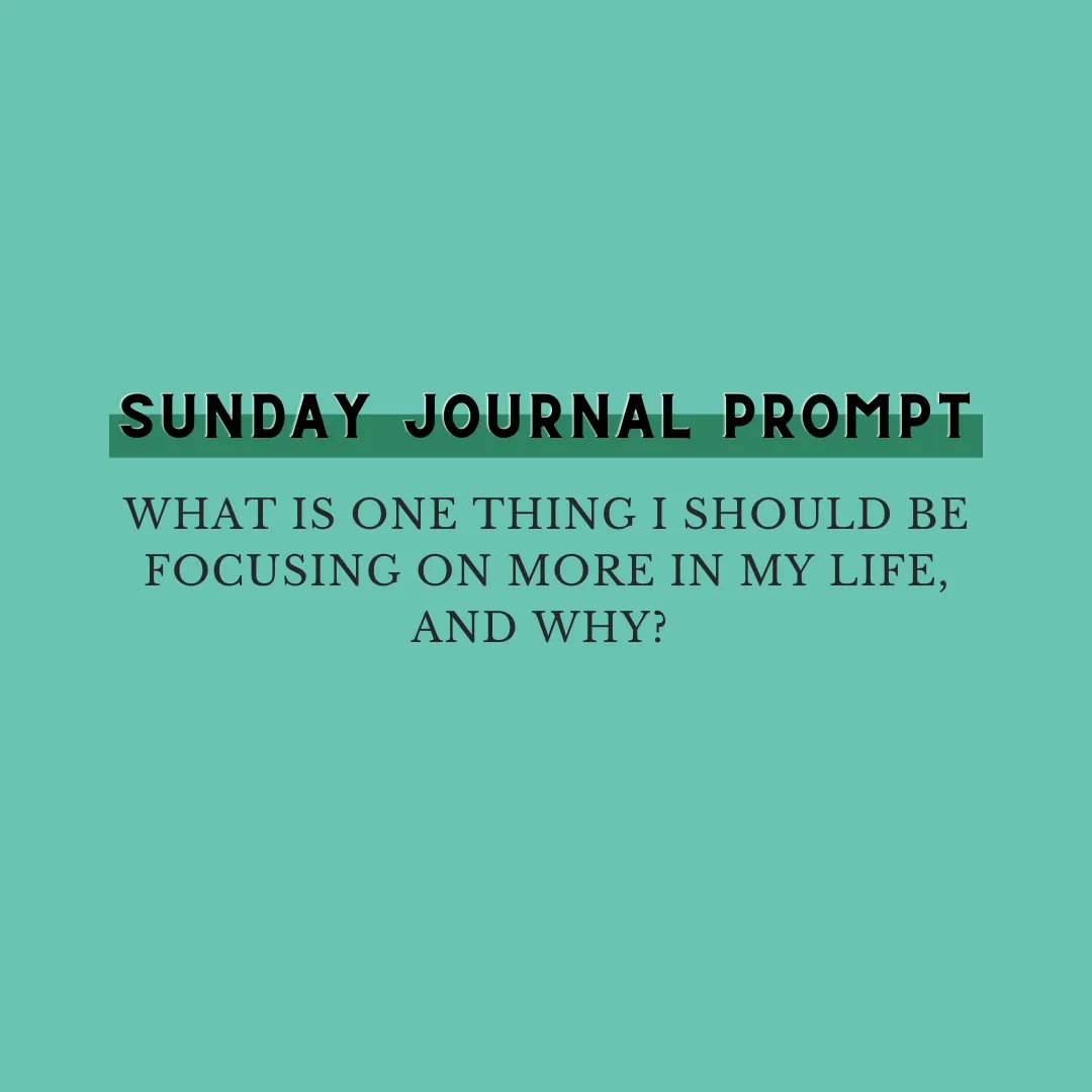 So take some time today to ask yourself: What is one thing I should be focusing on more in my life and why? #nursecheung
#TuesdayMotivaton
#journalprompts