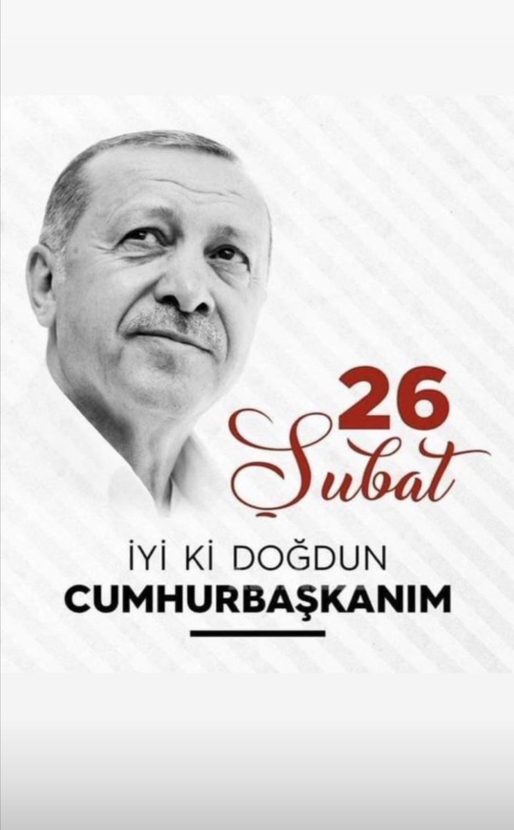 Sevgisiyle ve saygısıyla milletinin gönlünde yer edinen, milleti için harcanan bir ömür.. 

Cumhurbaşkanımız Sn. <a href="/RTErdogan/">Recep Tayyip Erdoğan</a>'ın ömrü uzun, sağlıklı ve bereketli olsun.

#CumhurunBaşkanı69Yaşında