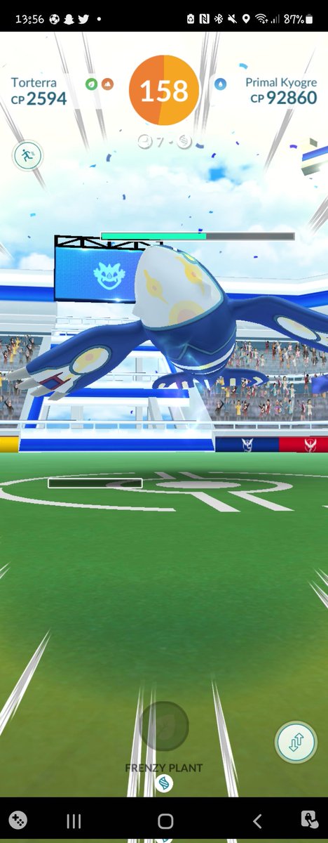 damienedge666's tweet photo. @NianticHelp - couldn't fight this as the game wouldn't work properly. I couldn't change the pokemon I had and had to let the timer run down and didn't complete it. Also all of them keep running away. Not happy at paying for a pass/event to not be able to play it. https://t.co/xKPqjO4dau