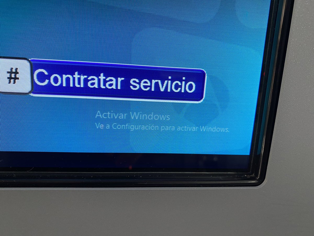 Vaya robo a mano armada. 4€ por tener un día la Tv en el hospital pero la licencia de Windows no la pagamos. Muy bien oye! @#hospitalgetafe #windows #tvdepago