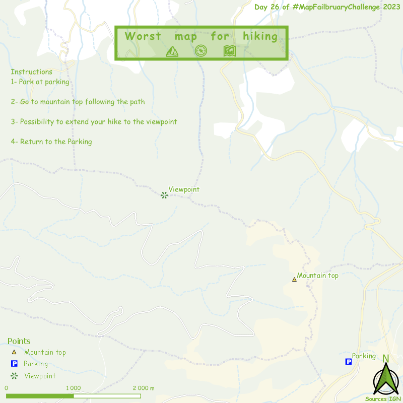 jeremie_pdh's tweet photo. Day 26 of #MapFailbruaryChallenge "🥾Worst map for hiking" https://t.co/scs78vLfsr