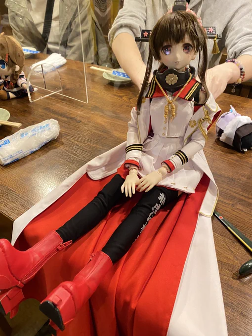利根さん楽しかったでーす!大和改二のドールすごい!!!!素晴らしいクオリティ見せていただけて感謝(ㅅ'꒳` )あとねこ部の写真たくさんはられてて楽しかった 