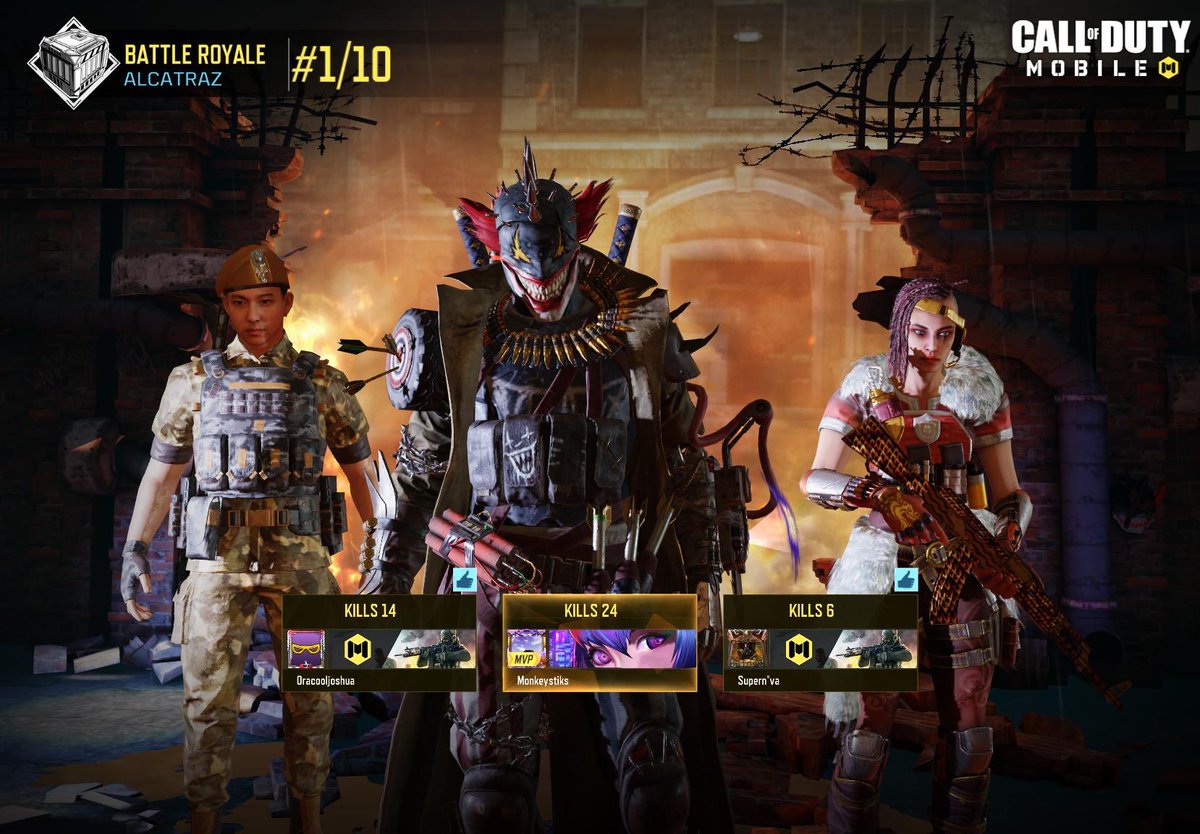 MonkeyGaming_OG's tweet photo. Spent my weekend dominating on #Callofdutymobile and took down some serious competition. But the highlight? Meeting Nicky the hacker🤣 that ruined the game for me. #gaminglife #nevergiveup @CODMobileBR @PlayCODMobile #stophacking https://t.co/NL2Nc4x2mW