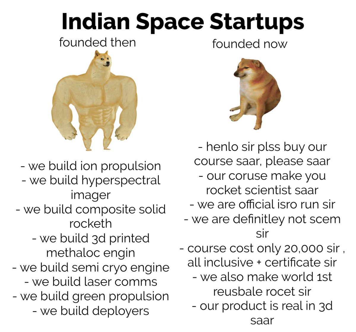 gareebscientist's tweet photo. DISCUSS :
What do you think of edtech startups in space in India, selling courses. Is this good? Have you been a customer?

My view: As GS i will not endorse/work with edtech startups (space or not) simply becuz of ethical and responsibility issues. Edtech in India has bad reput https://t.co/lZLoQA6UNH