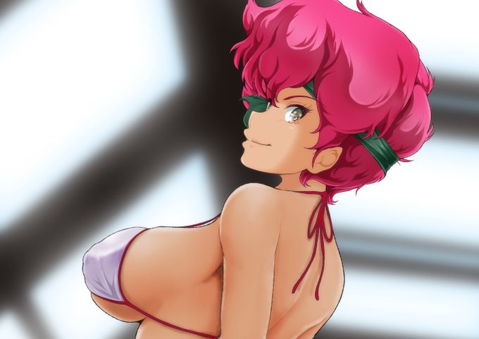 今日も過去絵!
ダーティーペアのケイさんビキニ.. 