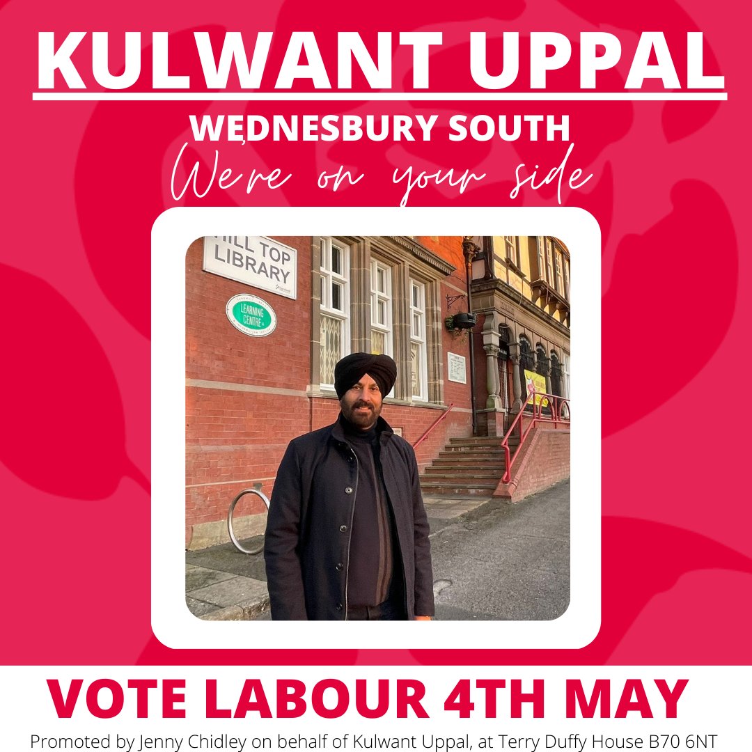 INTRODUCING your Labour Candidate for #WednesburySouth