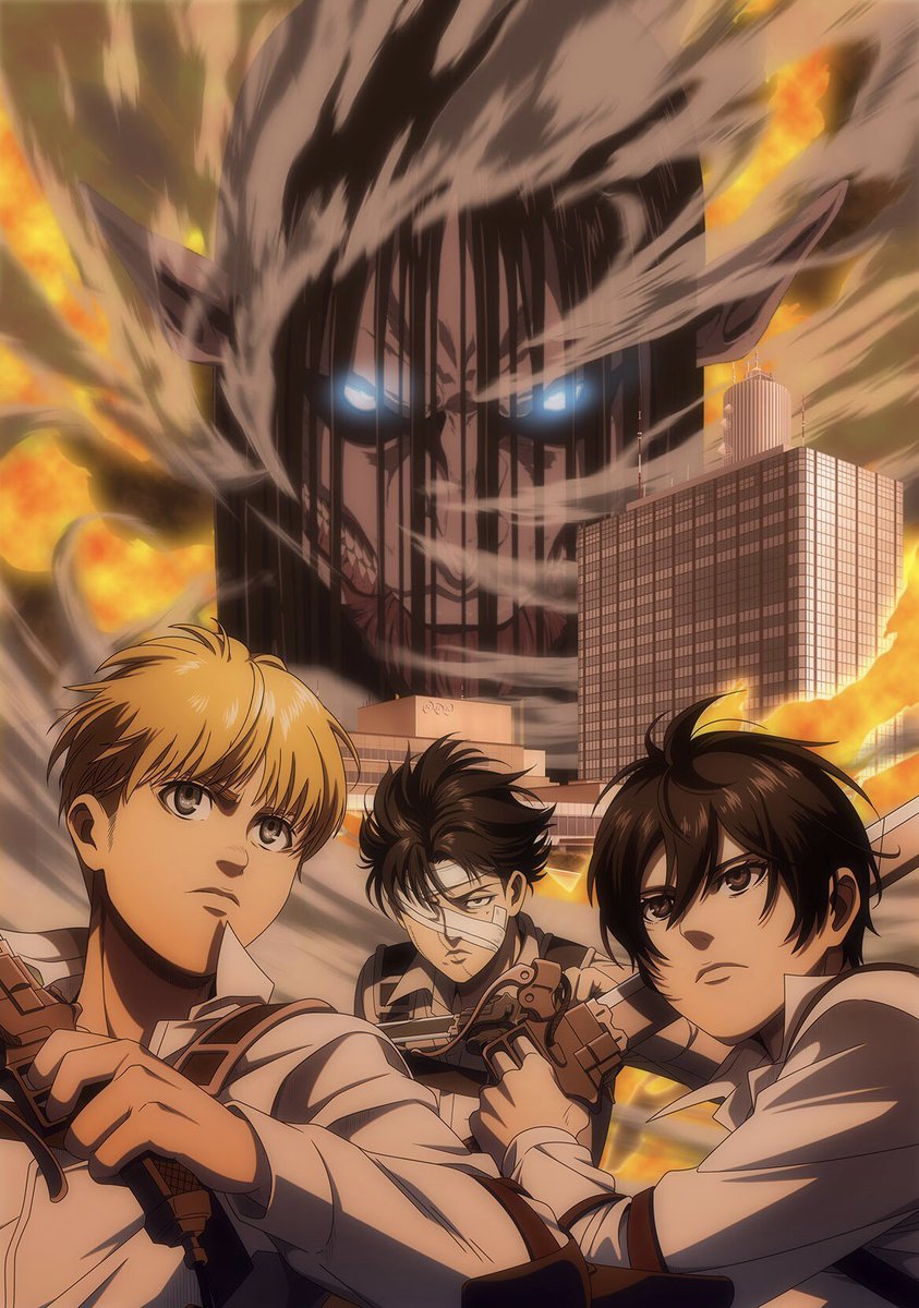 animeofr's tweet photo. TIC TAC ⏳
Plus que 5 jours avant la sortie de la prochaine partie de l’anime #ShingekiNoKyojin ! ⚔️ https://t.co/TnR456ZpkJ