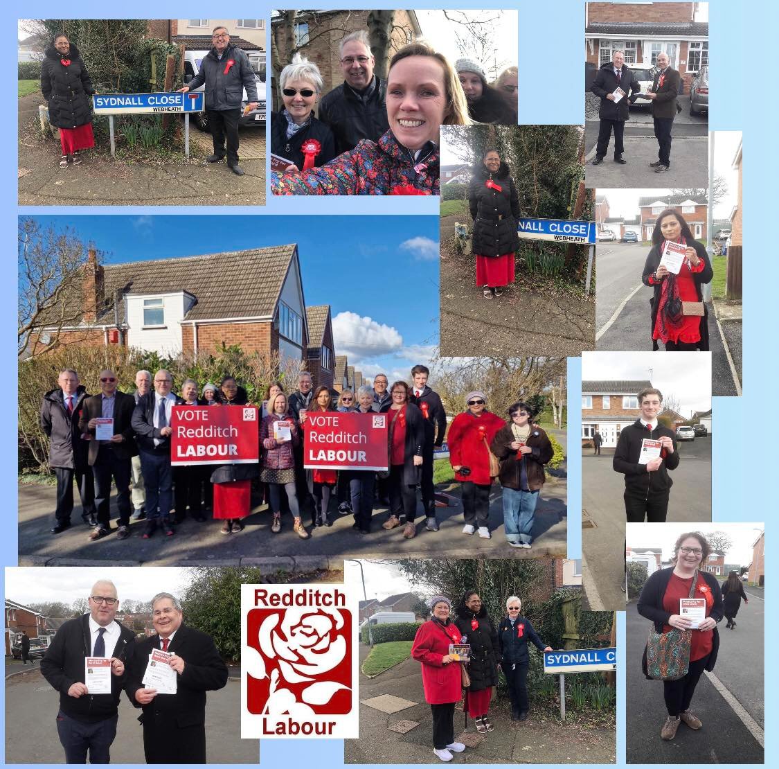 ReddLab's tweet photo. Today we took our #Labour team over to #Webheath to tell them about our Alternative Plan for #Redditch.
We received a warm welcome on the doors with plenty of residents pleased to talk to us and support Labours alternative plan
https://t.co/3YPKmAMg1L https://t.co/jvIBjMH8oX