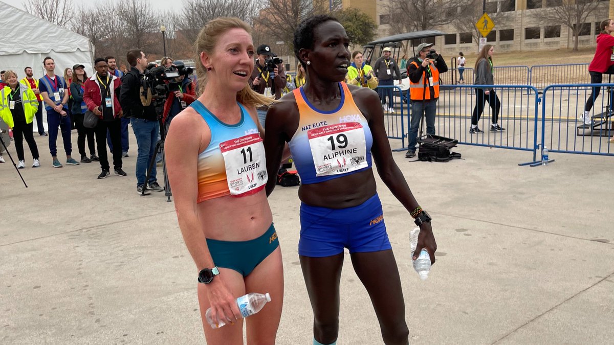 1-2 FINISH for <a href="/mamaZoeCherotch/">Aliphine Tuliamuk</a> and @HotPaquettes!! 1:09:37 and 1:09:51. And 6th for <a href="/PaigeStoner11/">Paige Wood</a>!!

GREAT DAY!!!!