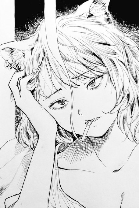 🚬😾寝起きニャ 