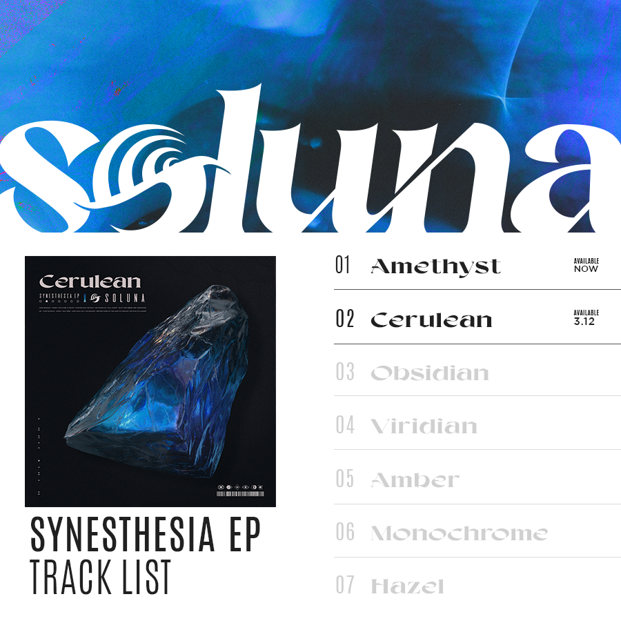 Solunabandil's tweet photo. Get ready to dive into a world of sound with our new single, "Cerulean." Coming soon to all streaming platforms - 03/12/2023 🩵 Visit our website for all new merch https://t.co/QHLpTMviEY #newsingle #comingsoon #getready https://t.co/qlNt4iM6OK
